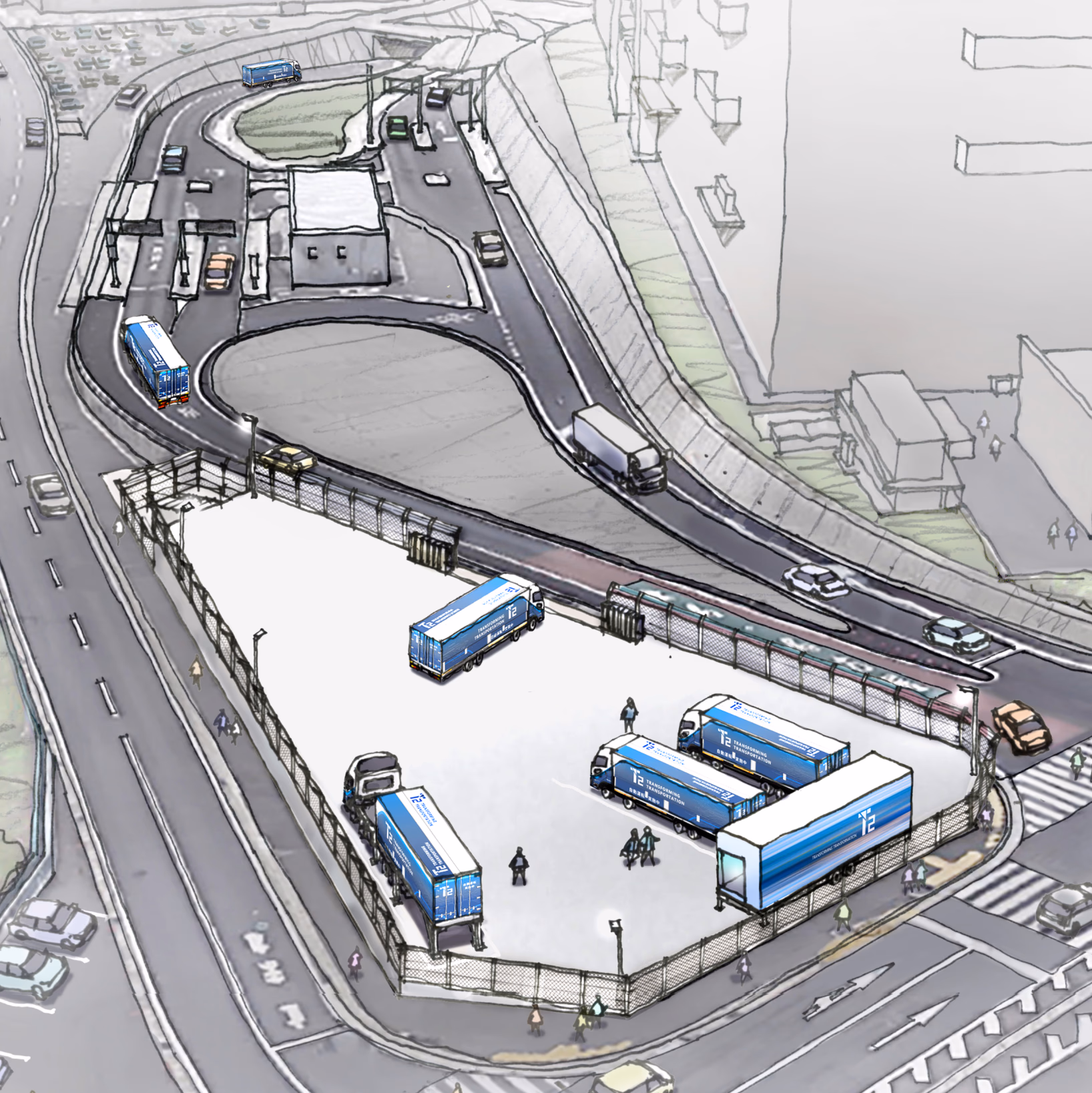 切替拠点・整備拠点構築&運用